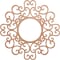 Ekena Millwork Reims Wood Fretwork Pierced Ceiling Medallion, Cherry, 16"OD x 6 1/8"ID x 3/8"T CMWP16X16X0375RECH - alternate 1